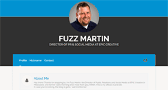 Desktop Screenshot of fuzzmartin.com